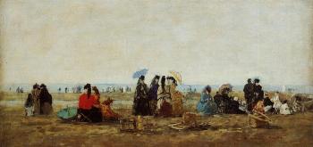 尤金 佈丹 The Beach at Trouville